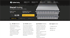 Desktop Screenshot of cyclonehosting.net